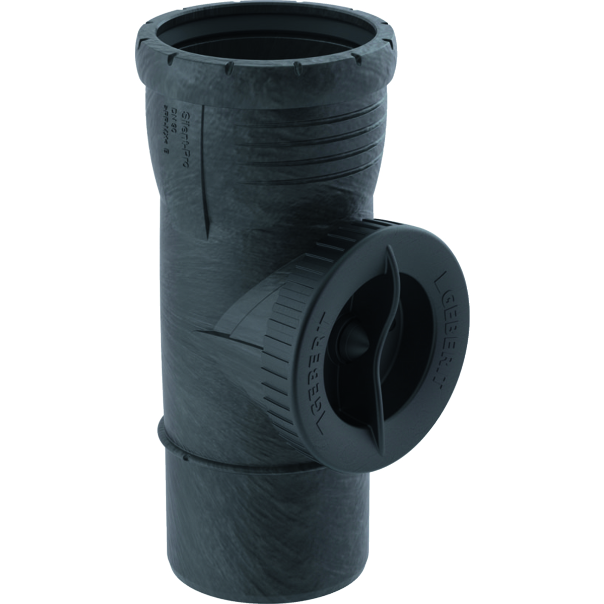 Czyszczak Geberit Silent-Pro 90 st. z okrągłym otworem rewizyjnym d75
