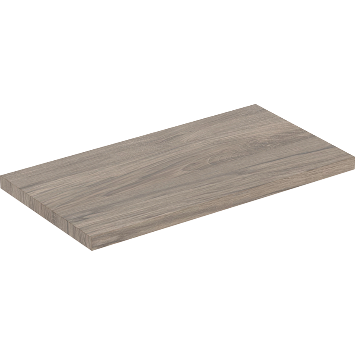 Półka Geberit do szafki pod umywalkę: Szerokość umywalki=45cm, Orzech włoski hickory / Melamina, struktura drewna