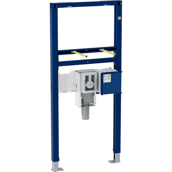Stelaż podtynkowy do umywalki GEBERIT Duofix, 1120 x 500 x 75 mm, bateria: stojąca z podtynkową skrzynką funkcyjną, regulacja wysokośći, wbudowany syfon
