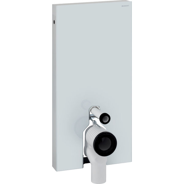 Moduł sanitarny do WC stojącego GEBERIT Monolith, 1010 mm x 480 mm x 106 mm, front: biały, bok: aluminium