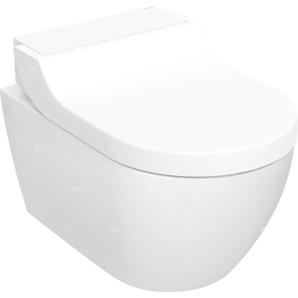 Urządzenie WC z funkcją higieny intymnej Geberit AquaClean Tuma Comfort, wisząca miska WC: Miska ustępowa: biały / KeraTect, Panel dekoracyjny: biały