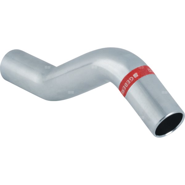 Odsadzka GEBERIT Mapress C-Stahl, stal (ocynk galwaniczny/elektrolityczny) (ocynk), 12 mm, DN 10 x 12 mm x DN 10 (końcówka wciskana x końcówka wciskana)