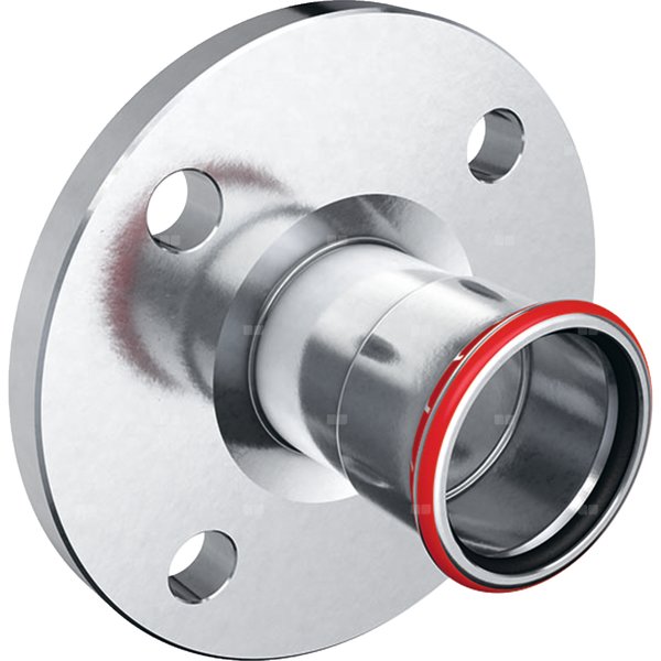 Kołnierz zaciskowy GEBERIT Mapress C-Stahl przejściowy stal (ocynk) DN 80 (88.9 mm) PN 6