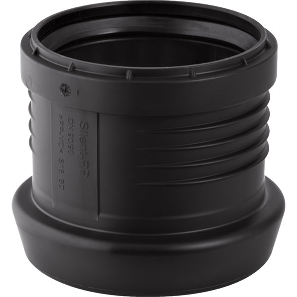Złączka GEBERIT Silent-PP, PP / PP, 90 mm, DN 90 x 90 mm x DN 90 (mufa wciskowa x mufa wciskowa), (głębokość: 1.5 mm) z uszczelką
