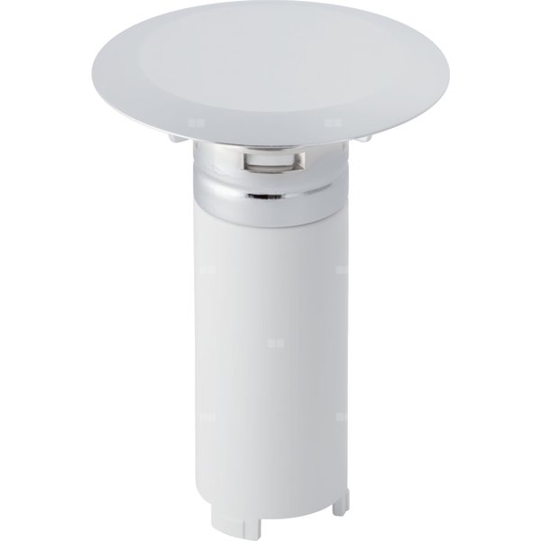 Pokrywa odpływu Geberit d52 z króćcem przelewowym, do zestawu odpływowego do brodzików, chrom błyszczący