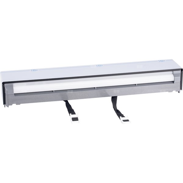 Pokrywa spłuczki do modułu sanitarnego Geberit Monolith Plus do WC: Aluminium szczotkowane, Napięcie robocze=4.1V DC