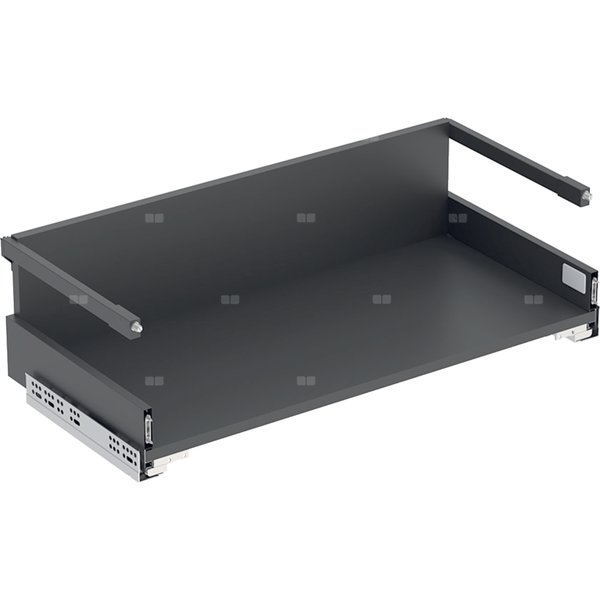 Szuflada dolna Geberit do szafki pod umywalkę meblową, z dwiema szufladami: Szerokość umywalki=80cm, Lava / Matowy