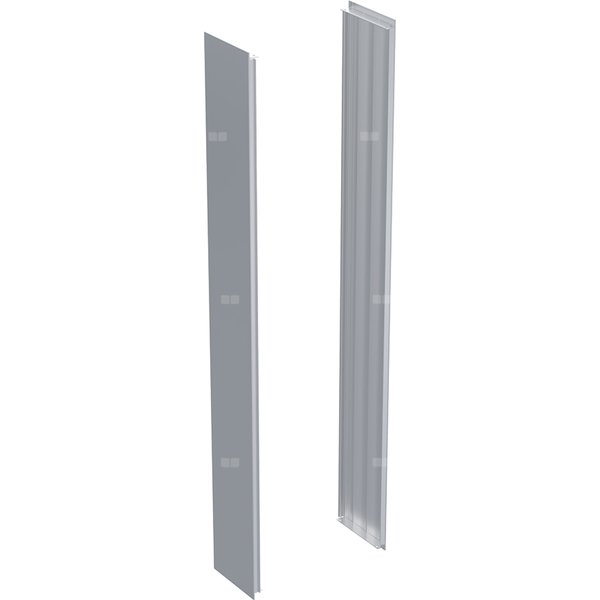 Zestaw okładzin bocznych do montażu natynkowego, do szafki z lustrem Geberit ONE (od roku produkcji 2021): Aluminium anodyzowane