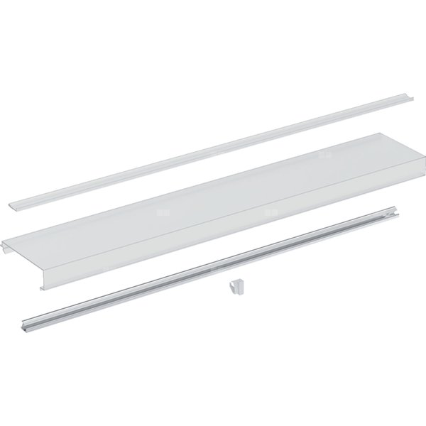 Zestaw listew oświetleniowych do oświetlenia umywalki i wnęki, do szafki z lustrem Geberit ONE (od roku produkcji 2021): Szerokość znamionowa=75cm