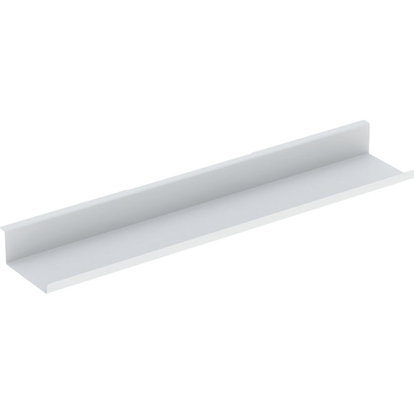 Półka ścienna Geberit iCon: B=67.5cm, Biały / Malowany proszkowo, matowy