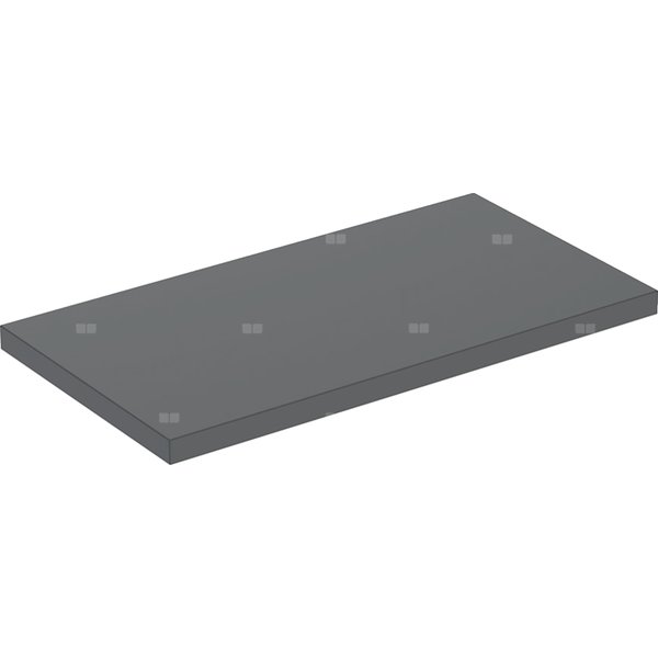 Półka Geberit do szafki pod umywalkę: Szerokość umywalki=45cm, Lava / Melamina, struktura drewna