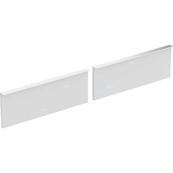 Zestaw frontów szuflad do dolnej szafki pod umywalkę GEBERIT iCon, kol. biały matowy szer.1200 mm