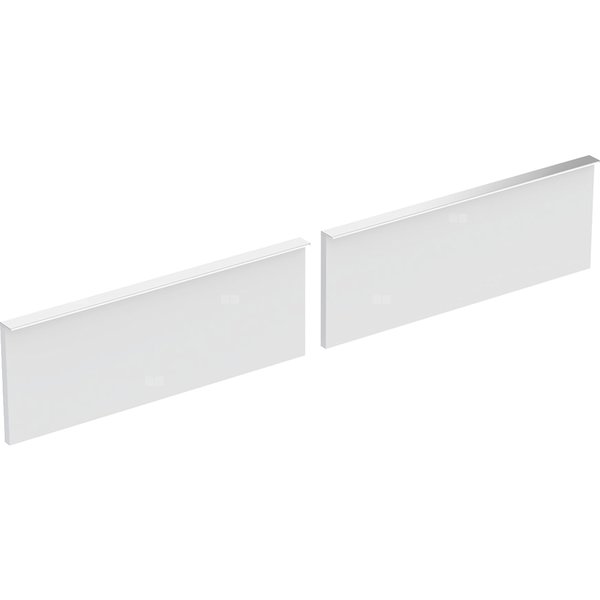 Zestaw frontów szuflad do dolnej szafki pod umywalkę GEBERIT iCon, kol. biały szer.1200 mm