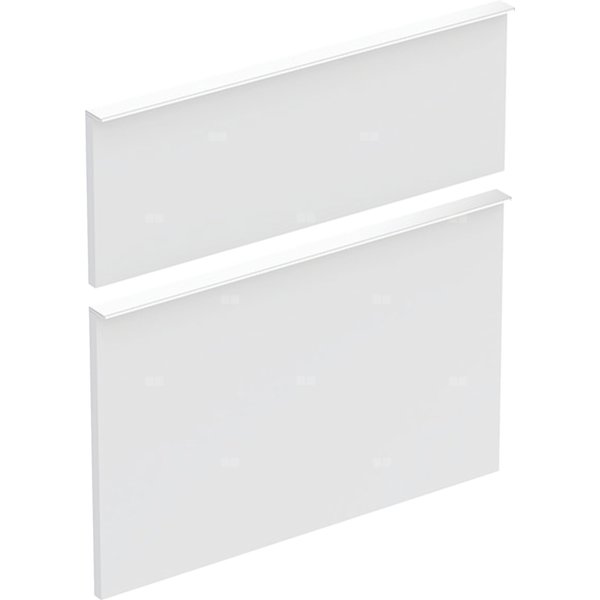 Zestaw frontów szuflad do dolnej szafki pod umywalkę GEBERIT iCon, kol. biały matowy szer.600 mm