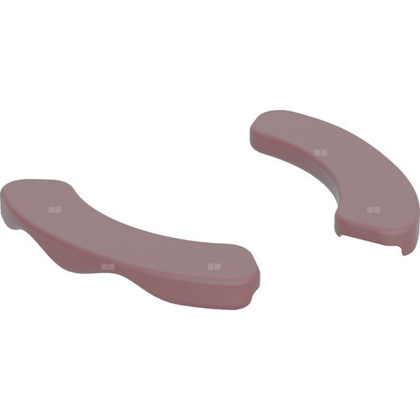 Zestaw nakładek do siedzenia do WC Geberit (2 szt.): Rubinowy