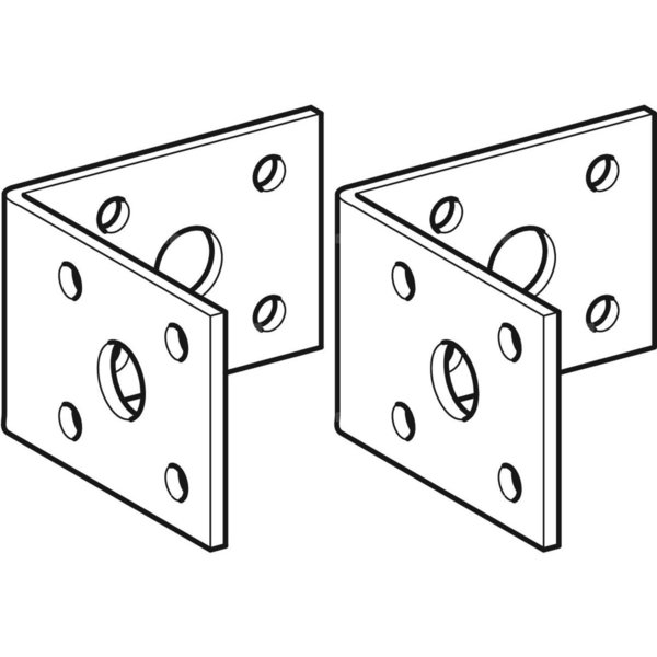 Zestaw kątowników montażowych Geberit (2 szt.)