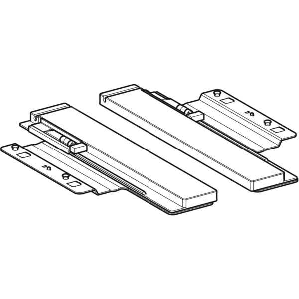 Zestaw systemu „push to open” Geberit z mechanizmem tłumiącym (2 szt.)