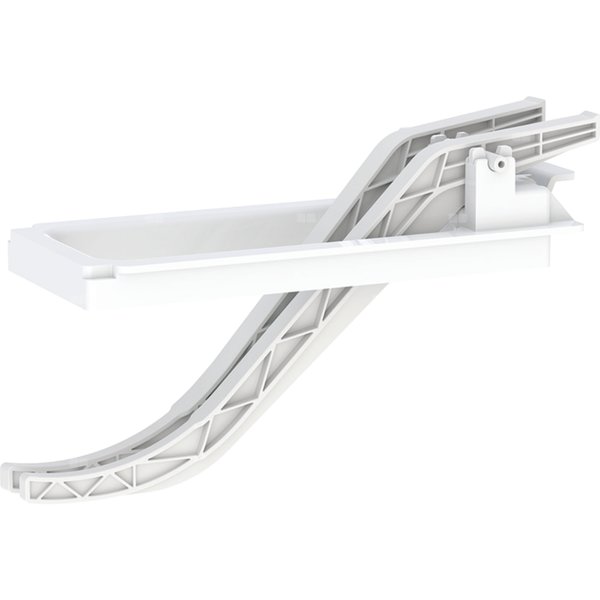 Podpora wentylatora z dźwignią uruchamiającą, do modułu sanitarnego Geberit Monolith do WC