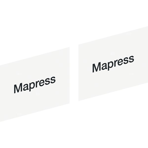 Naklejka identyfikacyjna - Mapress (zestaw 2 szt)