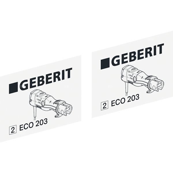 Zestaw naklejek do ECO 203 [2] (2 szt.)