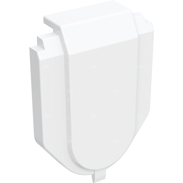 Pokrywa Geberit do króćca węża podłączeniowego, do płytek przykrywających do podtynkowej skrzynki funkcyjnej