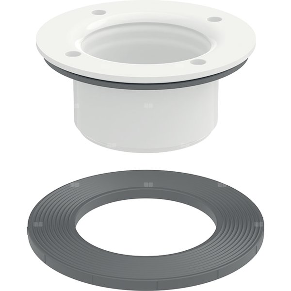 Zawór zestawu odpływowego Geberit z uszczelką, do syfonu brodzikowego