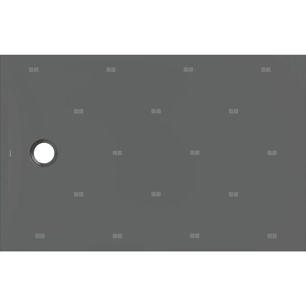 Brodzik Geberit CleanFloor30, grafit: 140x90cm,