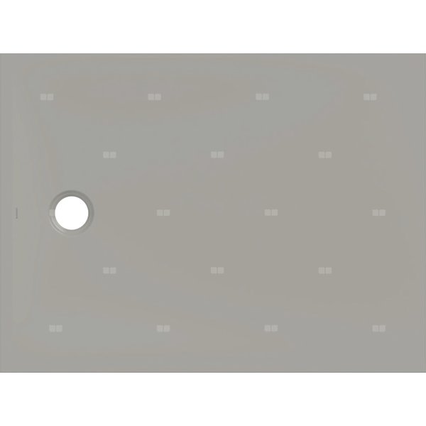 Brodzik Geberit CleanFloor30, szary: 120x90cm,