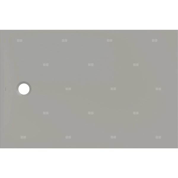 Brodzik Geberit CleanFloor30, szary: 150x100cm,