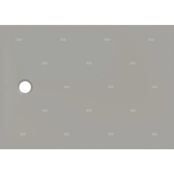 Brodzik Geberit CleanFloor30, szary: 140x100cm,