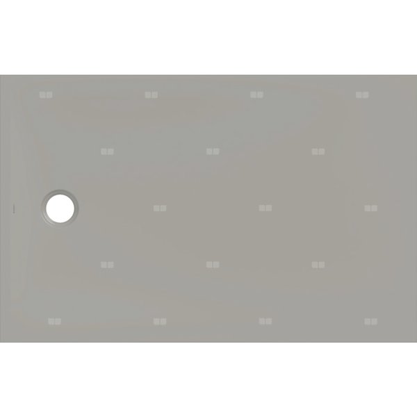 Brodzik Geberit CleanFloor30, szary: 140x90cm,