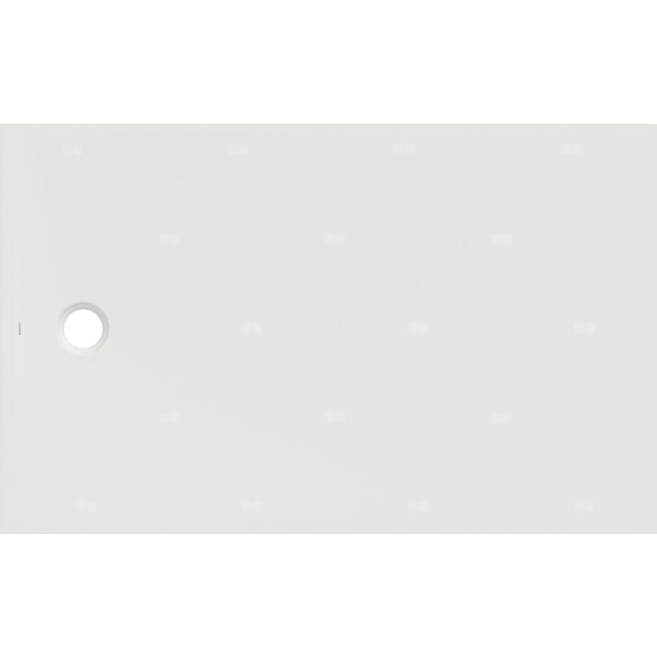 Brodzik Geberit CleanFloor30, biały: 160x100cm,