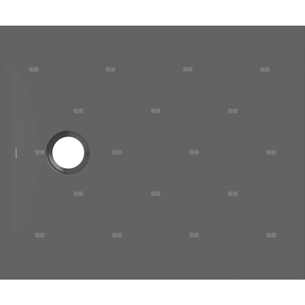 Brodzik Geberit CleanFloor30, grafit: 90x75cm,