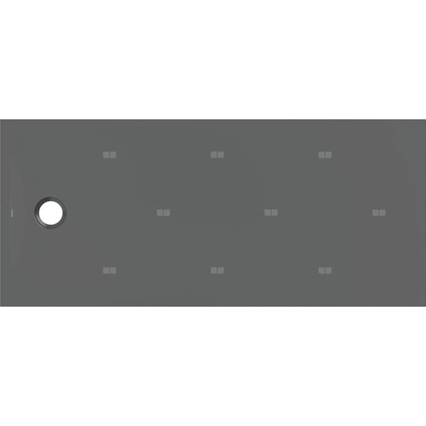 Brodzik Geberit CleanFloor30, grafit: 170x75cm,