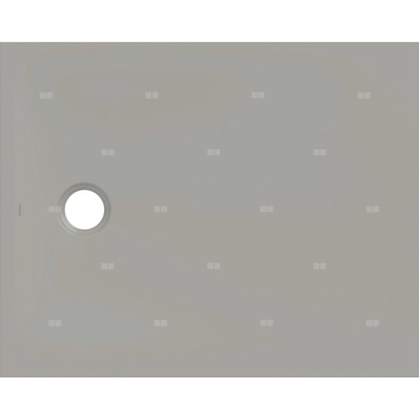 Brodzik Geberit CleanFloor30, szary: 100x80cm,