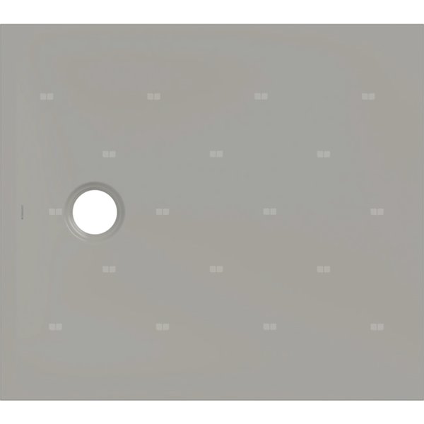 Brodzik Geberit CleanFloor30, szary: 90x80cm,