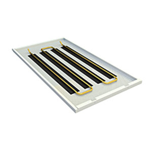 GIACO KLIMA - PANEL STALOWY BIAŁY (RAL9010) GŁADKI, RURA MIEDŹ 12x 1,0 596x 1030