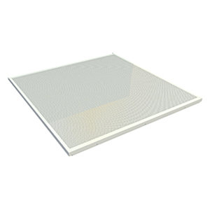 GIACO KLIMA - PANEL STALOWY PASYWNY BIAŁY (RAL9010) PERFOROWANY 1030x 1030