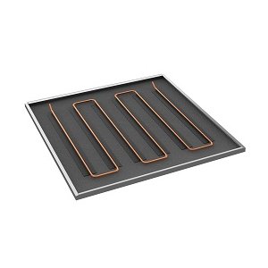 GIACO KLIMA - PANEL STALOWY PASYWNY "GK ULTRA" BIAŁY (RAL9003) PERFOROWANY 1524x 1525