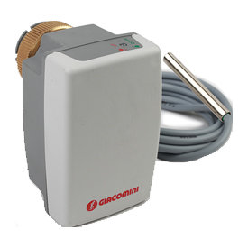 SIŁOWNIK DO ZAWORÓW MIESZAJĄCYCH SERII R298, + REGULATOR Z NTC M30x 1,5 mm 24V