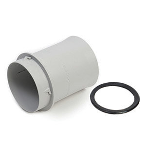 ADAPTER PRZYŁĄCZENIOWY HDPE KOMORY ROZDZIELACZA DLA ELASTYCZNYCH RUR KARBOWANYCH DN 75