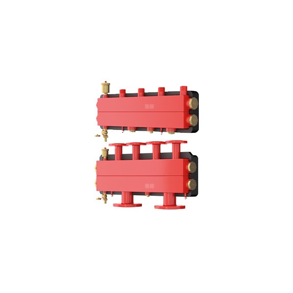 WIELOFUNKCYJNY KASKADOWY ROZDZIELACZ STREFOWY Z FUNKCJĄ SPRZĘGŁA HYDRAULICZNEGO DN50-PN6 FL x DN40-PN6 FL (2 STREFY)