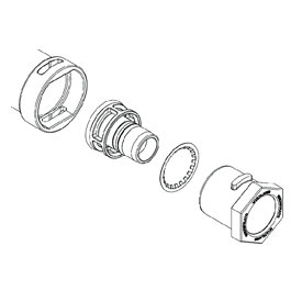 CZĘŚCI ZAMIENNE ZŁĄCZEK PUSH-FIT DO RUR WIELOWARSTWOWYCH (20x2) MM