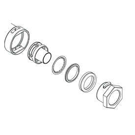 CZĘŚCI ZAMIENNE ZŁĄCZEK PUSH-FIT DO RUR WIELOWARSTWOWYCH (8x 1) MM