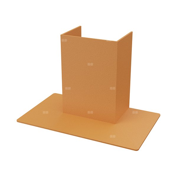 IT. OBUDOWA DYLATACYJNA KOLUMNY Z PIANKI PE 6MM POCHŁANIAJĄCA DŹWIĘK ZE STOPĄ 50 MM, WYSOKOŚCI 100 MM