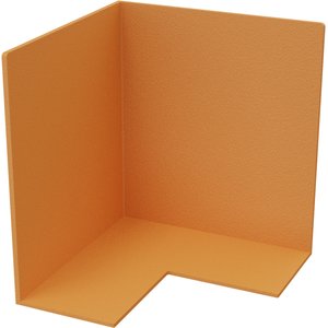 IT. NAROŻNIK DYLATACYJNY WEWNĘTRZNY Z PIANKI PE 6MM POCHŁANIAJĄCY DŹWIĘK ZE STOPĄ 50 MM, WYSOKOŚCI 100 MM