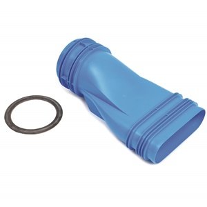 ADAPTER PRZEJŚCIOWY RURY KARBOWANEJ OKRĄGŁEJ NA OWALNĄ DN90 - 51x 138 mm