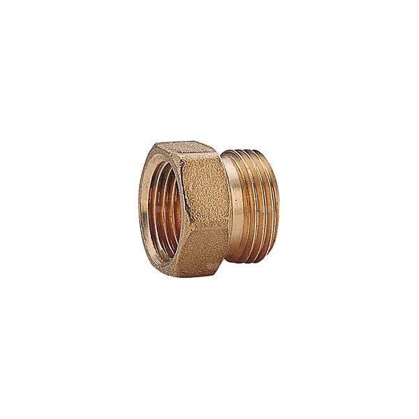 Nypel do złączek zaciskowych GIACOMINI R180FR, mosiądz, 3/8'' x 3/4E (GW x GZ)