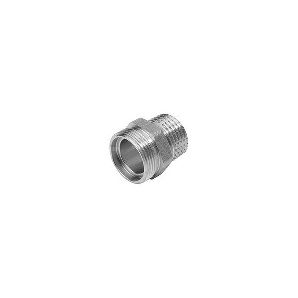 Nypel do złączek zaciskowych GIACOMINI R180R, chrom, 1/2'' x M18 (GZ)