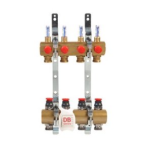 ROZDZIELACZ OGRZ. PODŁOG. Z DYNAMICZNYM RÓWN. I PRZEPŁYW. 0,4 ÷ 2,6 l/min G. EUROCONO (UCHWYT. R588Z) 1" x ¾”E /2